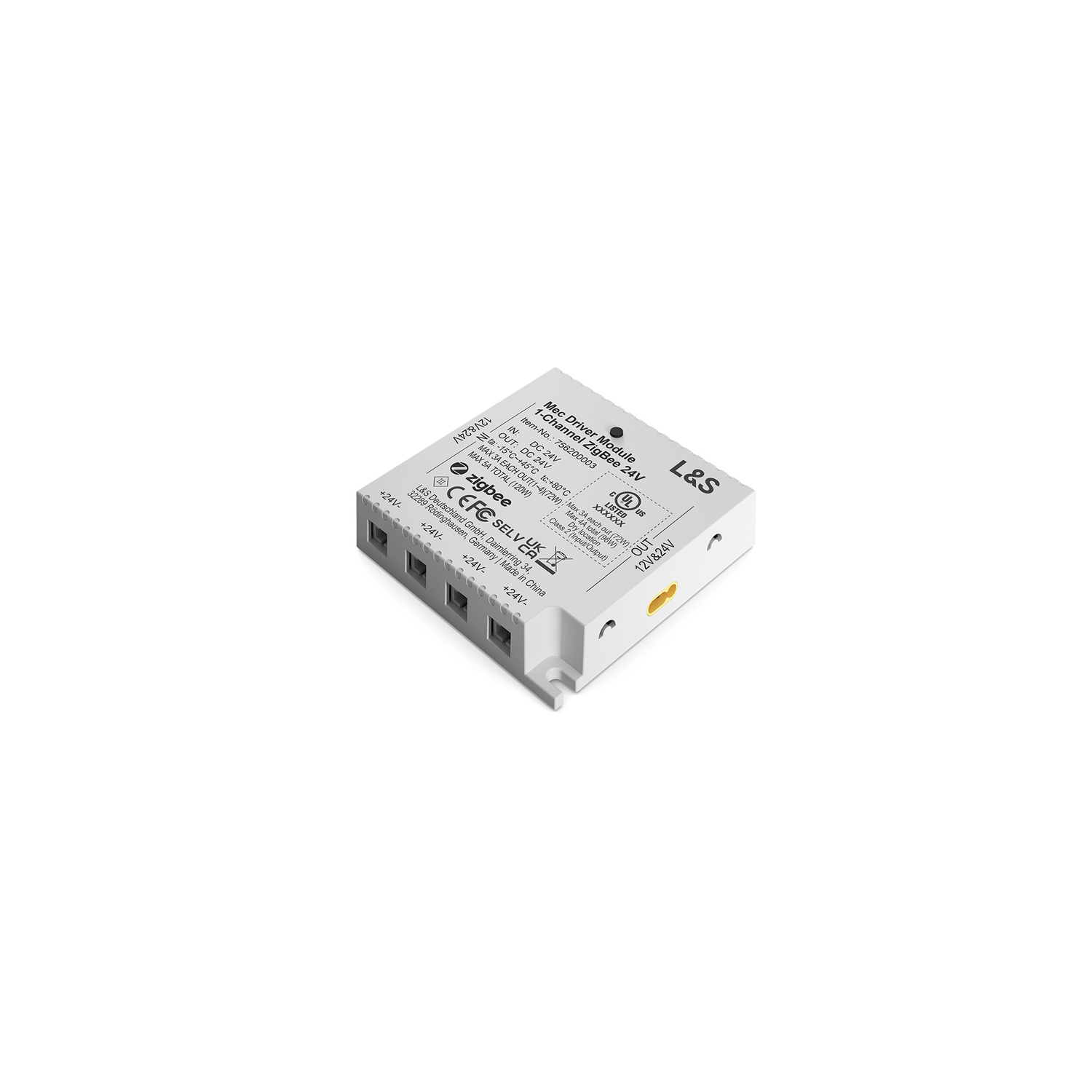 Mec Driver 1-kanaal RF-Module 24V - 4 groepen